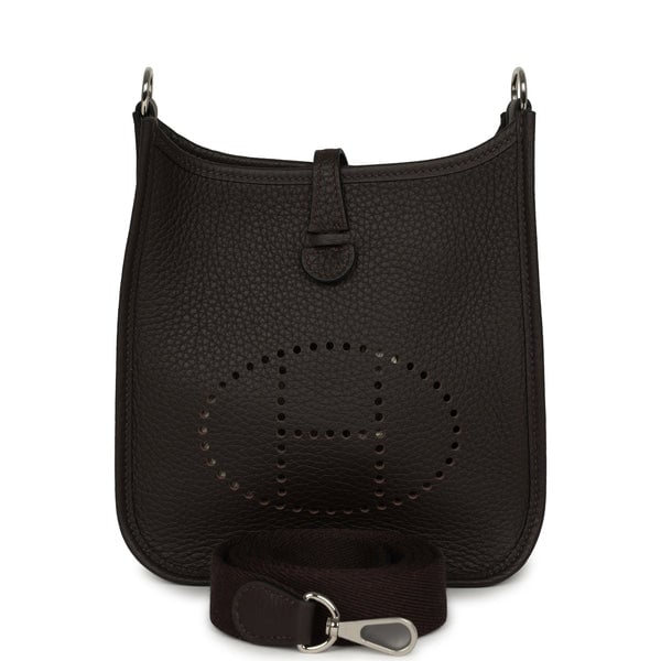Hermes Evelyne TPM Bai Brun Clemence Palladium Hardware