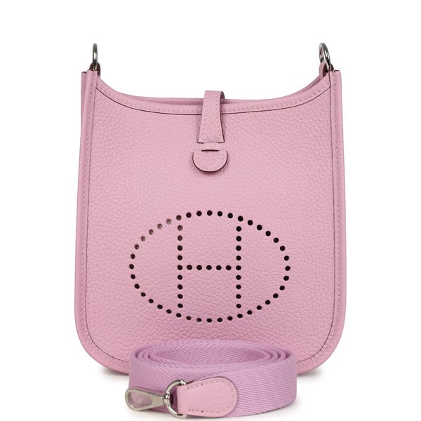 Hermes Hermes Evelyne TPM Mauve Sylvestre Clemence Palladium Hardware