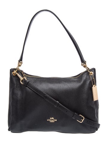 Coach Leather Top Handle Bag