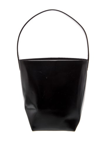 The Row Patent Leather N/S Park Tote Small