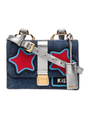 Miu Miu Denim Crossbody Bag