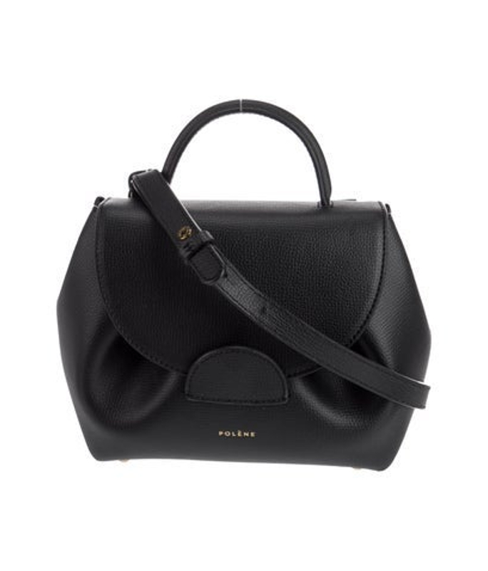 Polene Leather Shoulder Bag