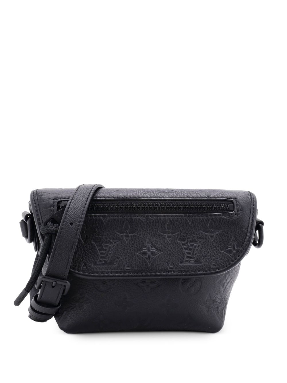 Pulse Wearable Wallet Monogram Shadow Leather belt bag