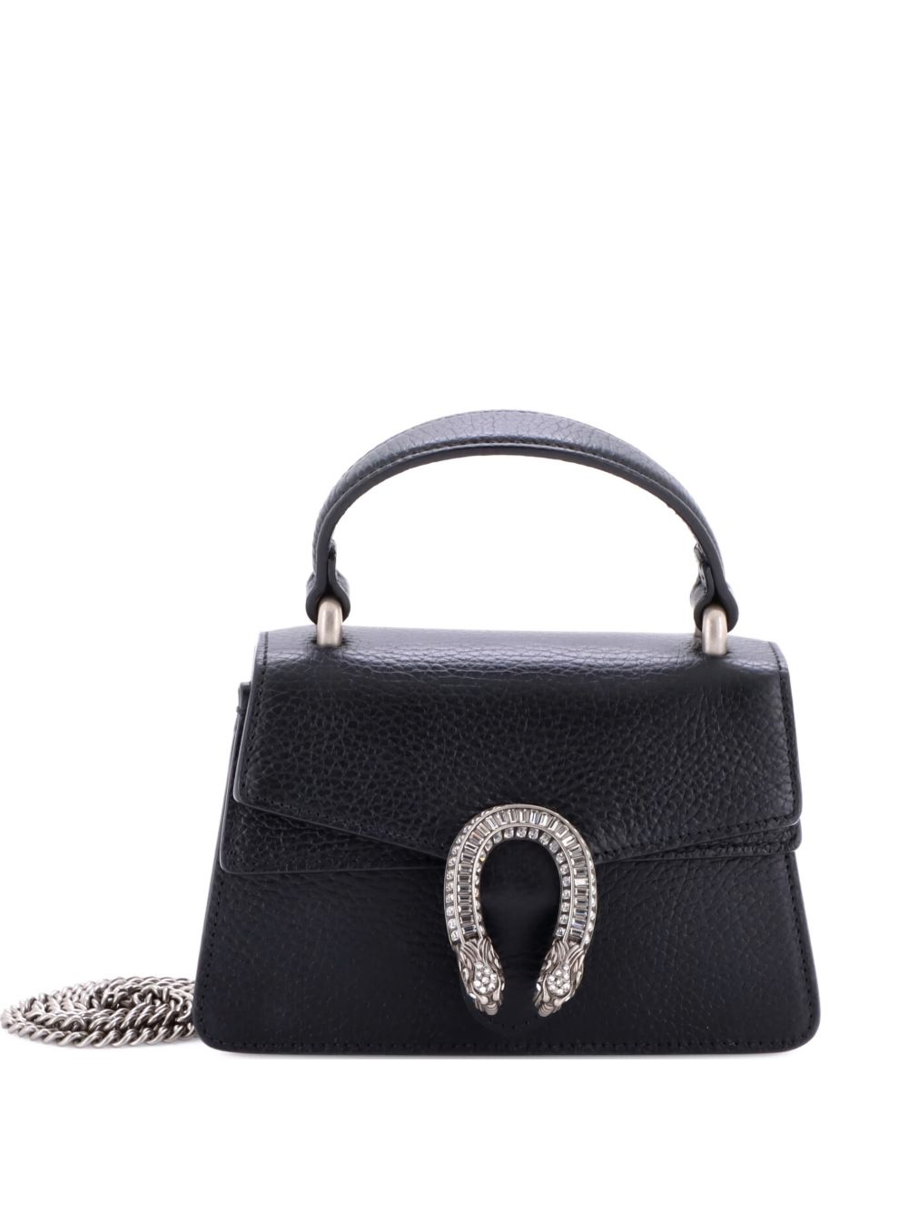 Dionysus Top Handle Bag Leather with Crystals Mini satchel