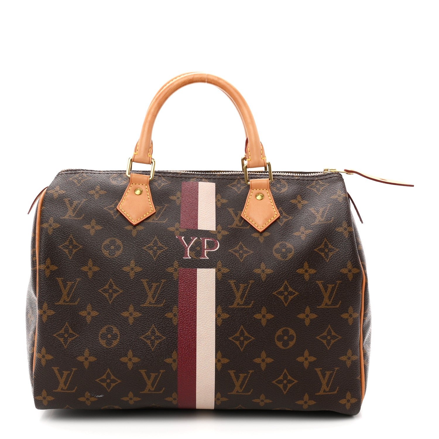 Louis Vuitton Monogram My LV Heritage Speedy 30 Bordeaux Ivory
