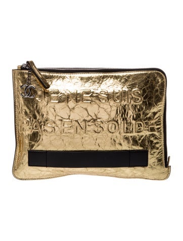 Je Ne Suis Pas En Solde Clutch