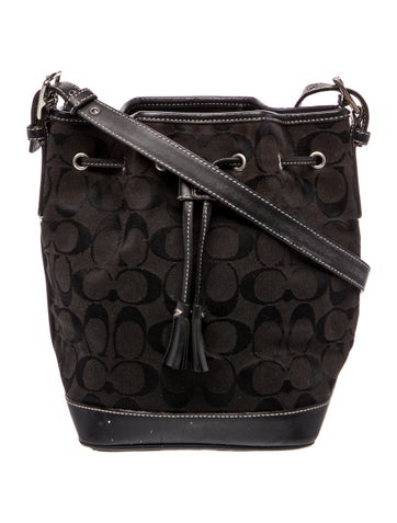 Canvas Bucket Bag