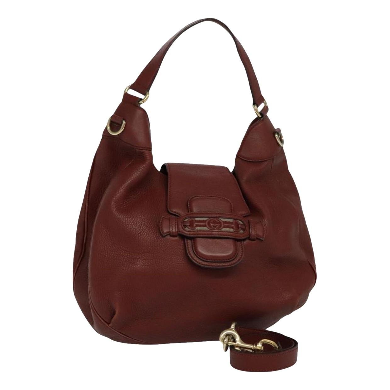 Leather handbag
