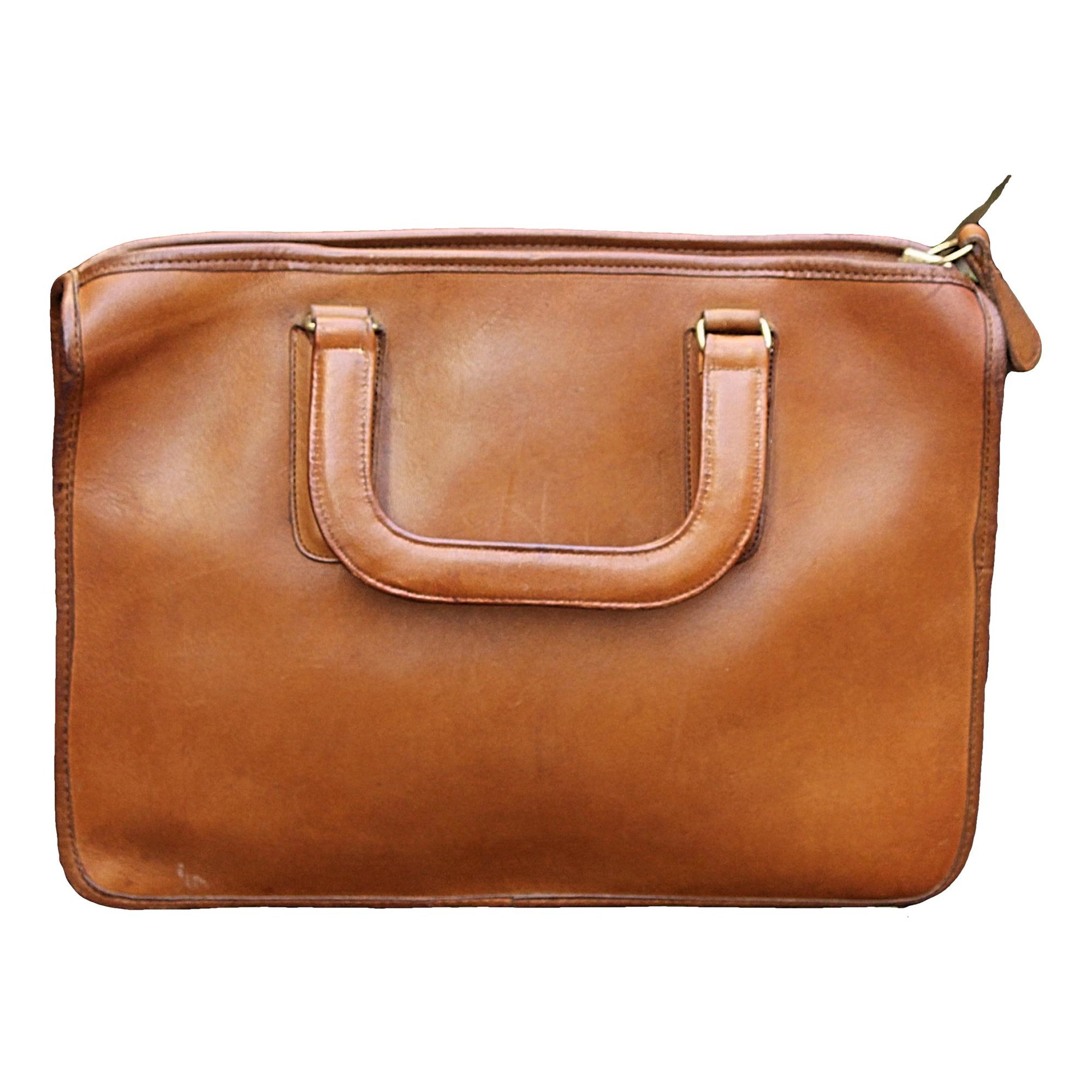 Leather satchel
