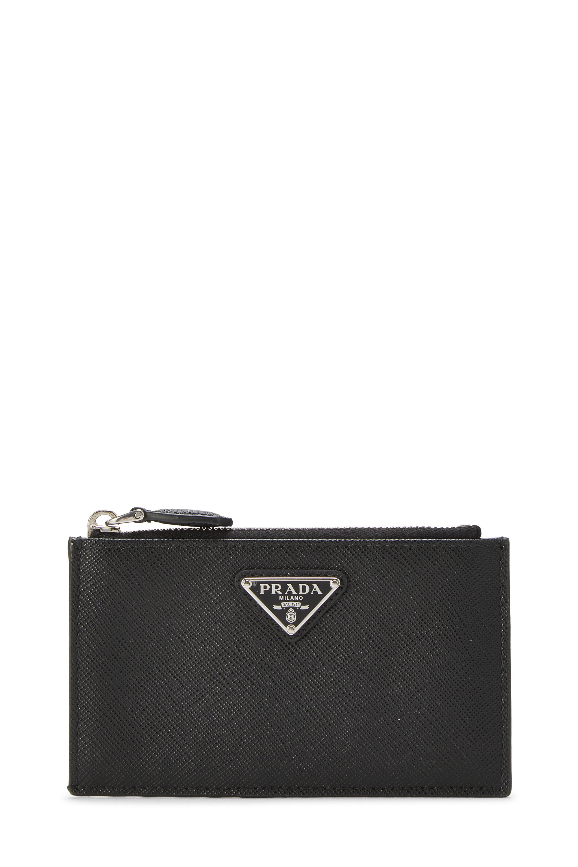 Black Saffiano Card Holder