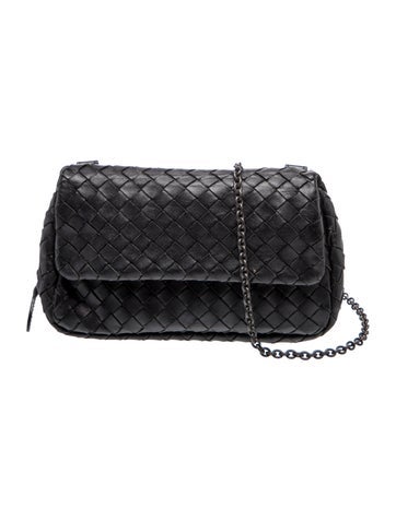 Intrecciato Crossbody Bag Small