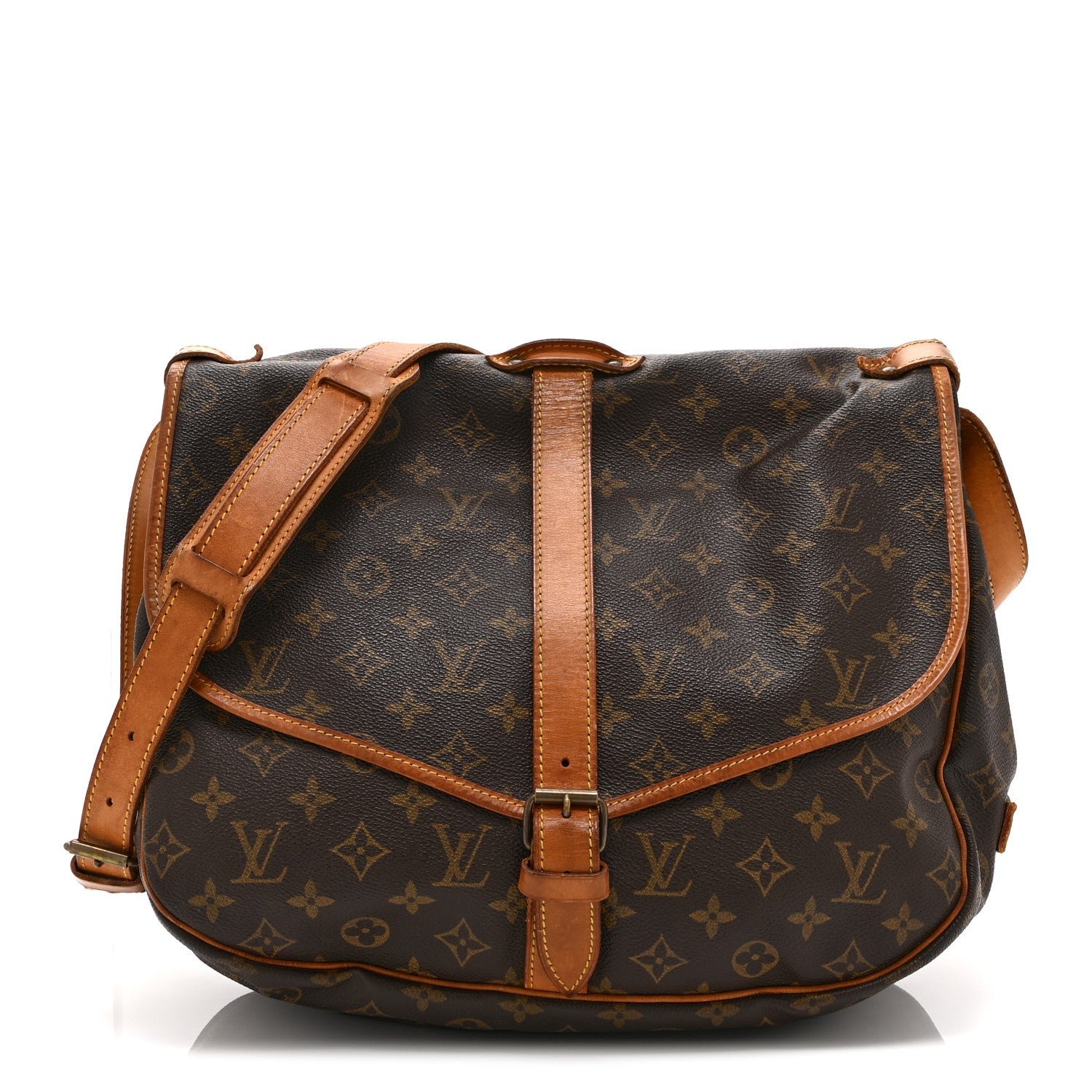 Louis Vuitton Monogram Saumur 35