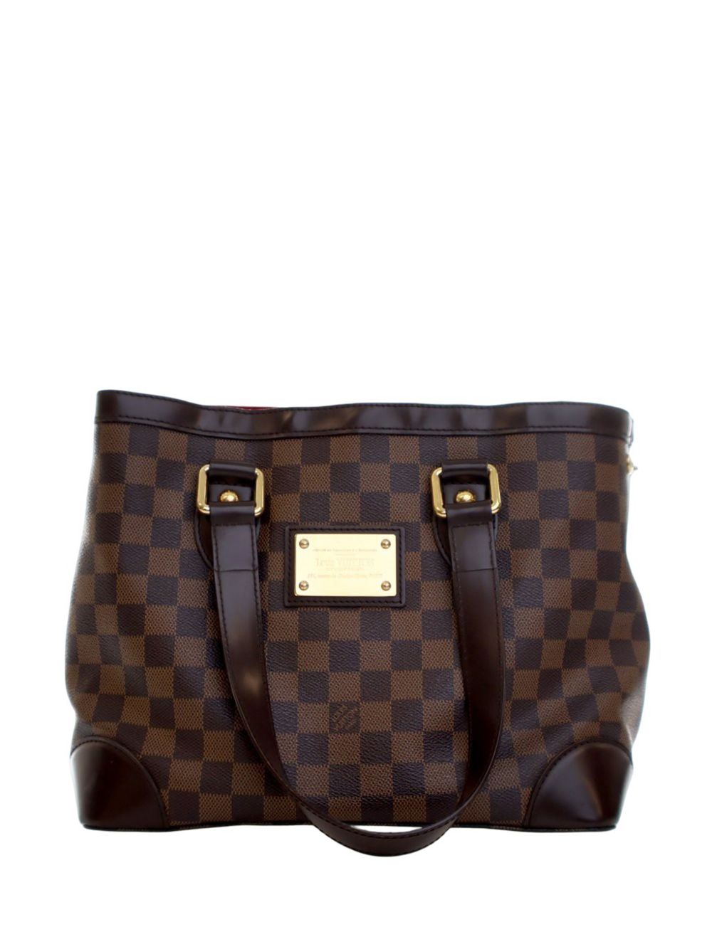 2008 Damier Ebene Hampstead PM tote bag