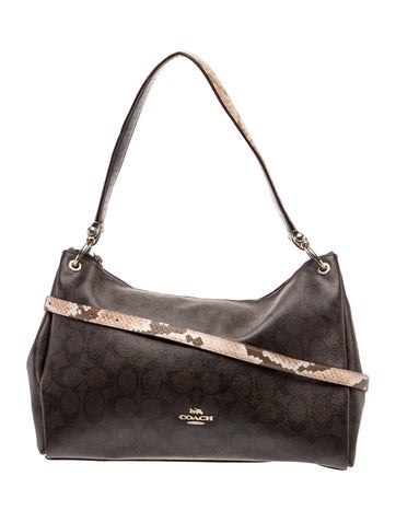 Leather Top Handle Bag