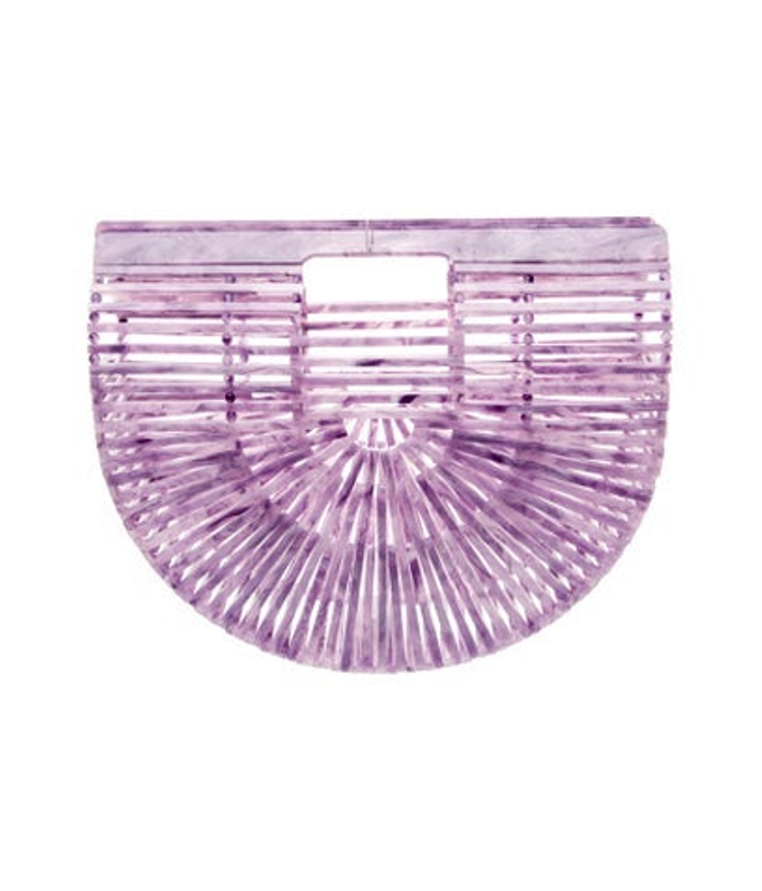 Cult Gaia Gaia Acrylic Top Handle Bag