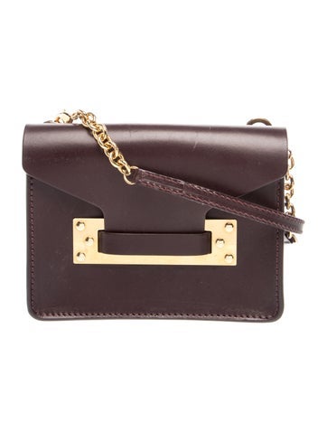 Sophie Hulme Leather Crossbody Bag