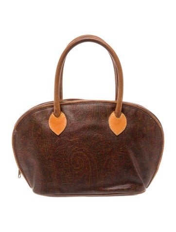 Leather Top Handle Bag