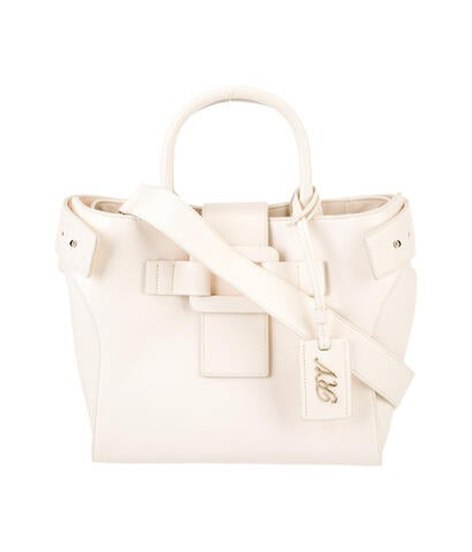 Roger Vivier Vivier Leather Shoulder Bag