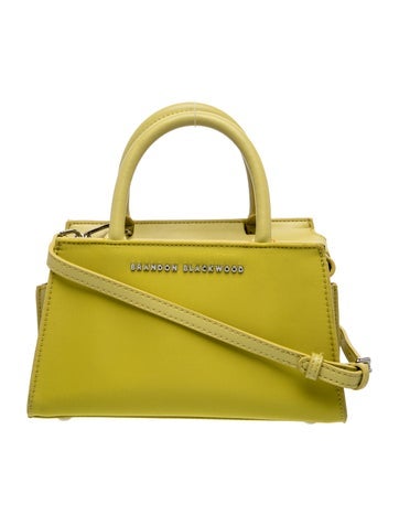 Leather Top Handle Bag