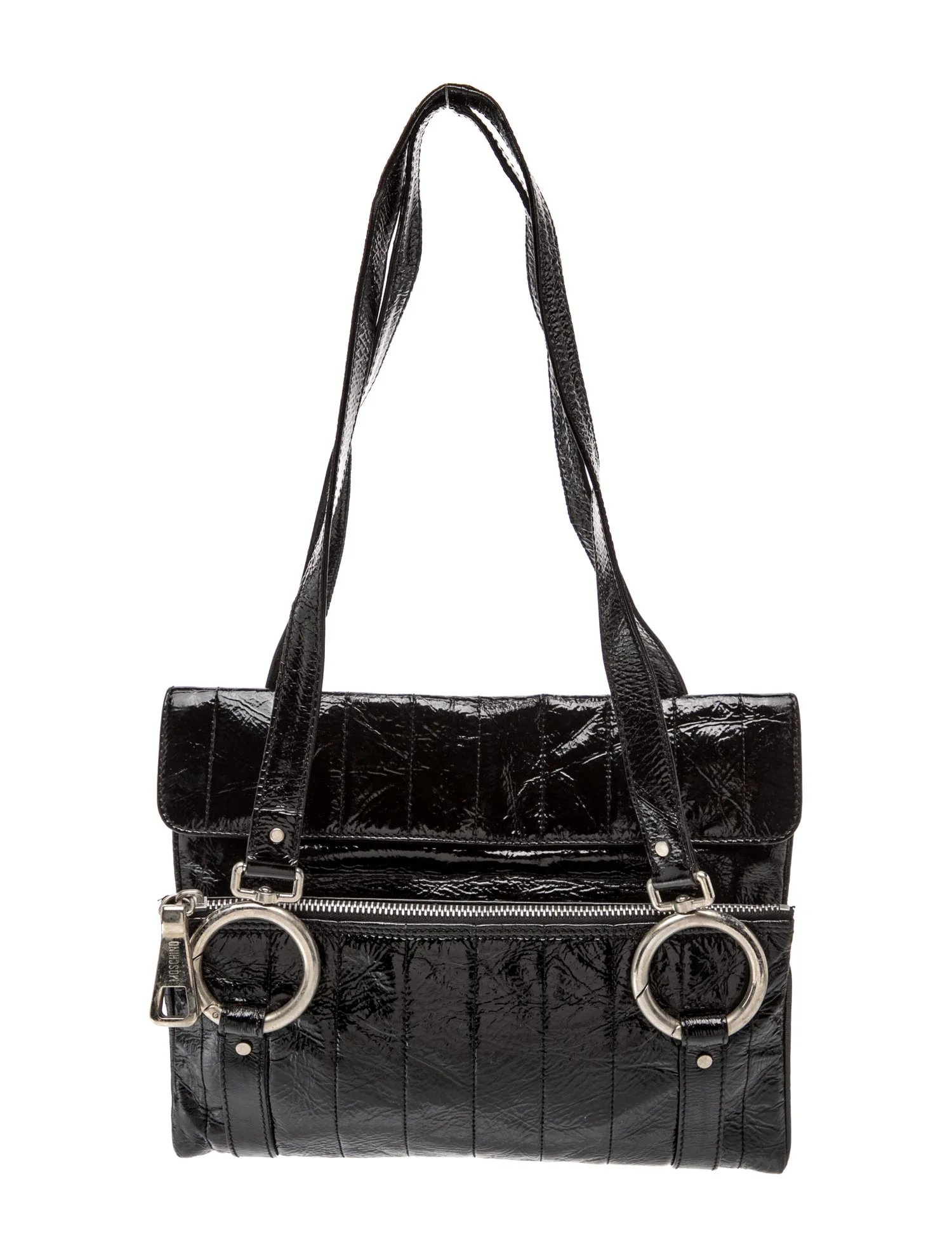Patent Leather Shoulder Bag