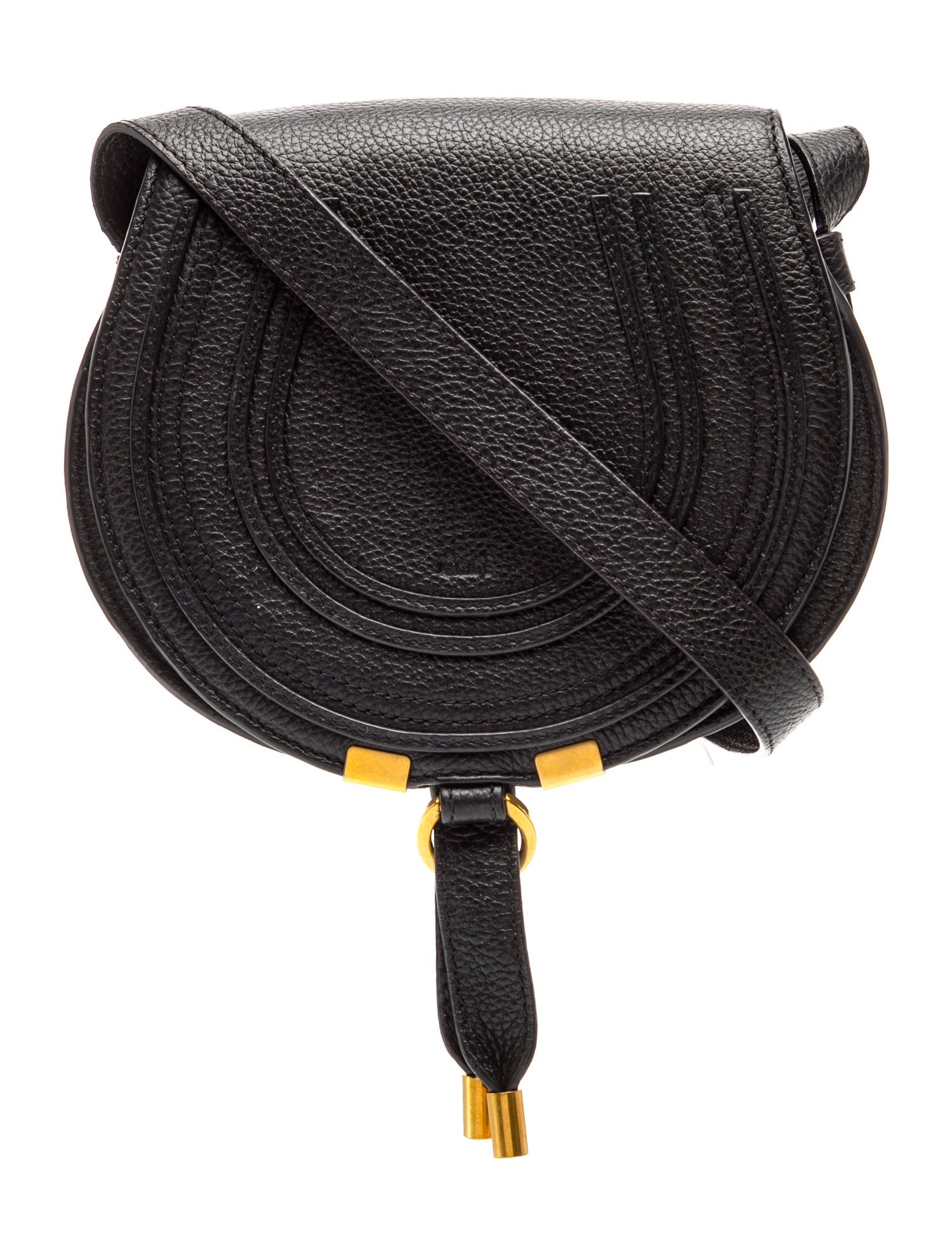 Chloe Leather Marcie Crossbody Small