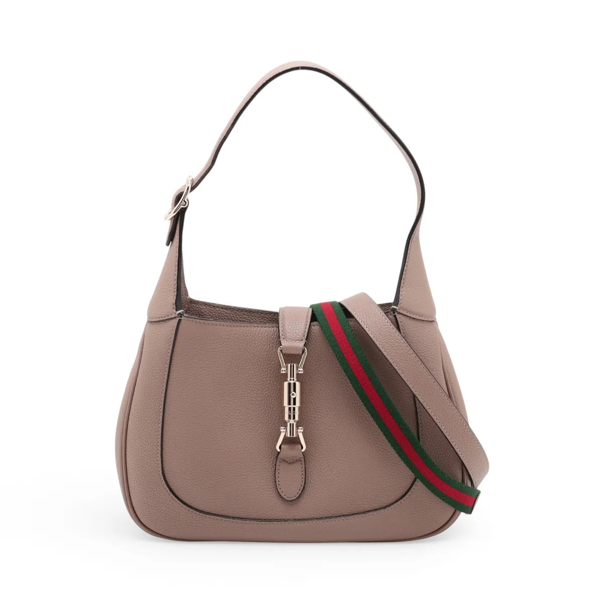 Gucci Jackie 1961 810232 Leather 2 Way Shoulder Bag Beige