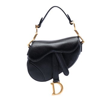 Goat Leather Micro Goatskin Saddle Bag