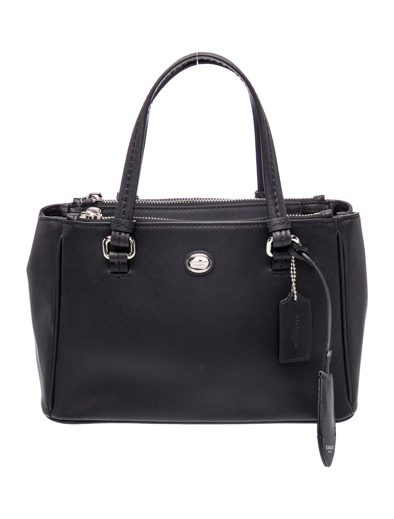 Leather Top Handle Bag