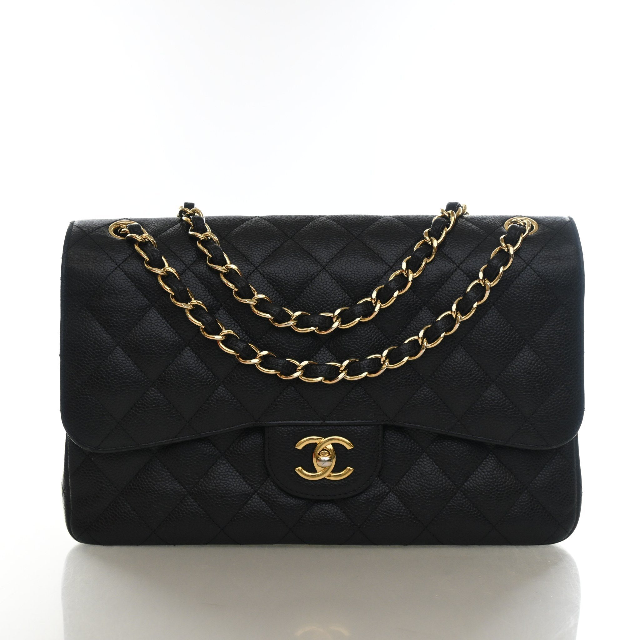 Chanel Jumbo Caviar Classic Double Flap Bag