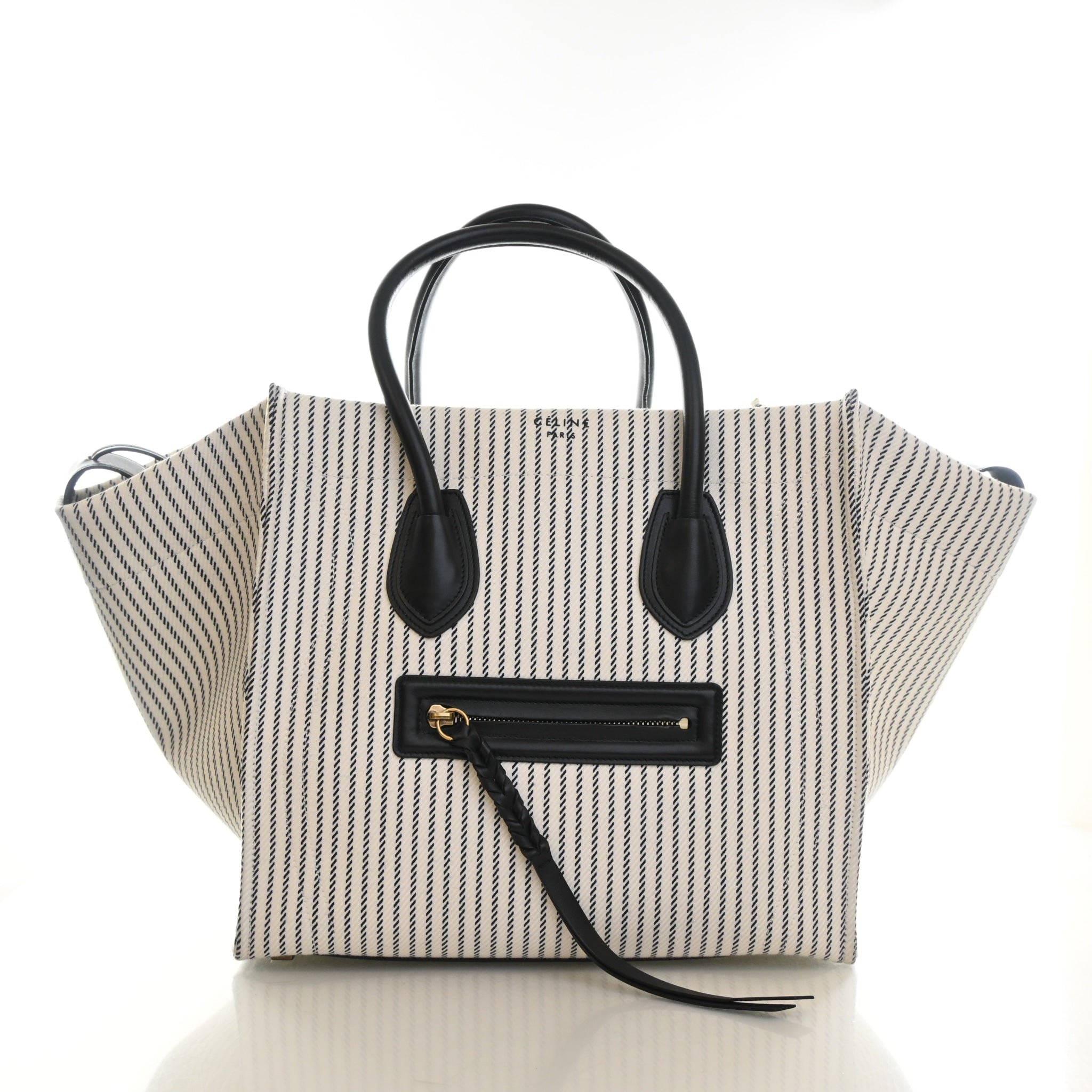 Celine Celine Medium mixed Fibers Phantom Luggage Tote