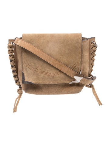 Suede Crossbody Bag