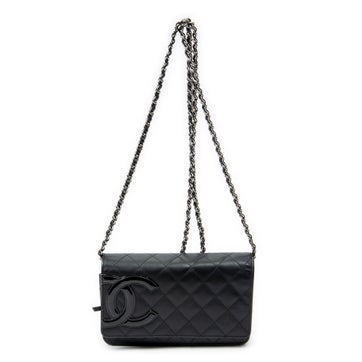 Leather Cambon Ligne Wallet on Chain