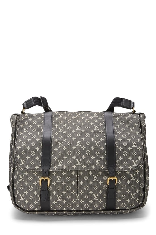 Black Monogram Mini Lin Sac Maman