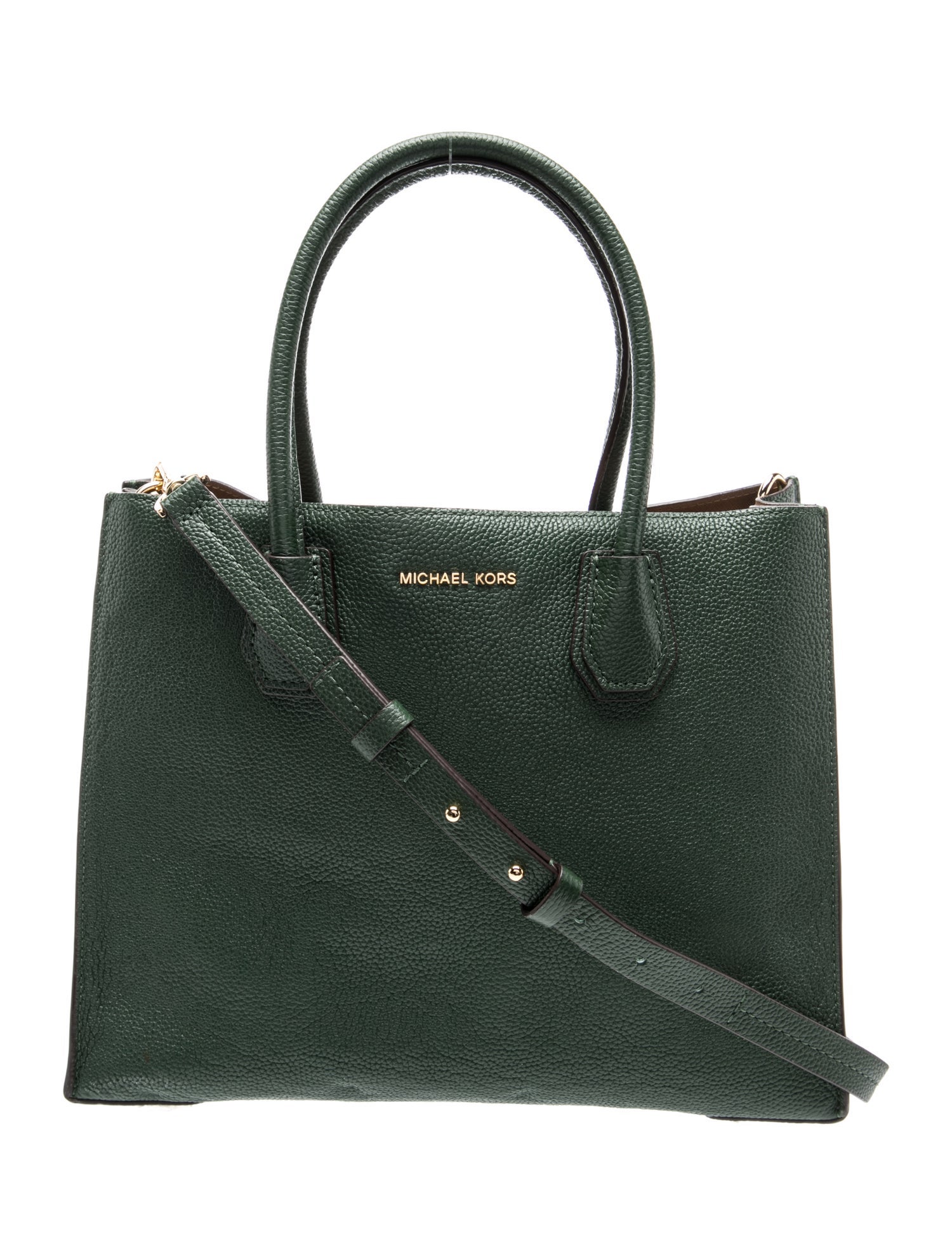 Leather Top Handle Bag