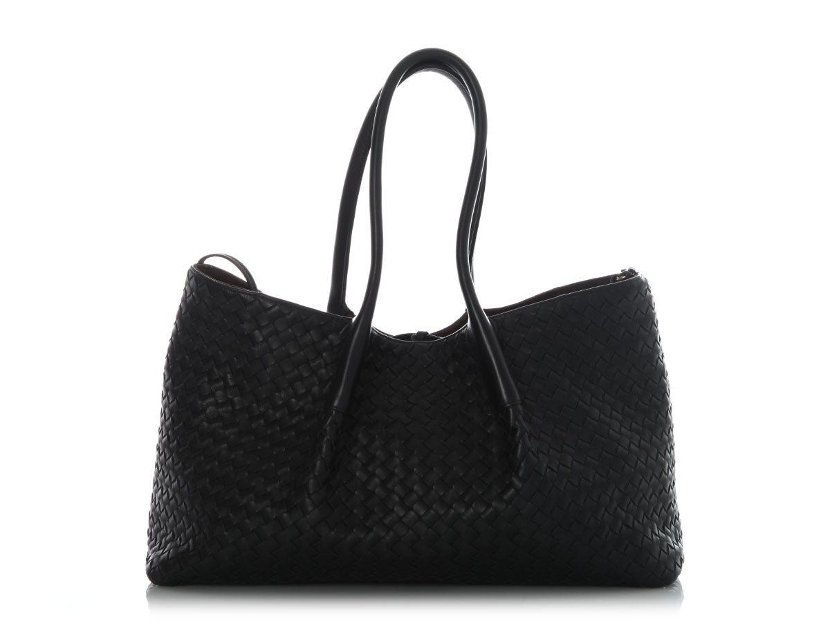 Bottega Veneta Large Black Calf Pinacoteca