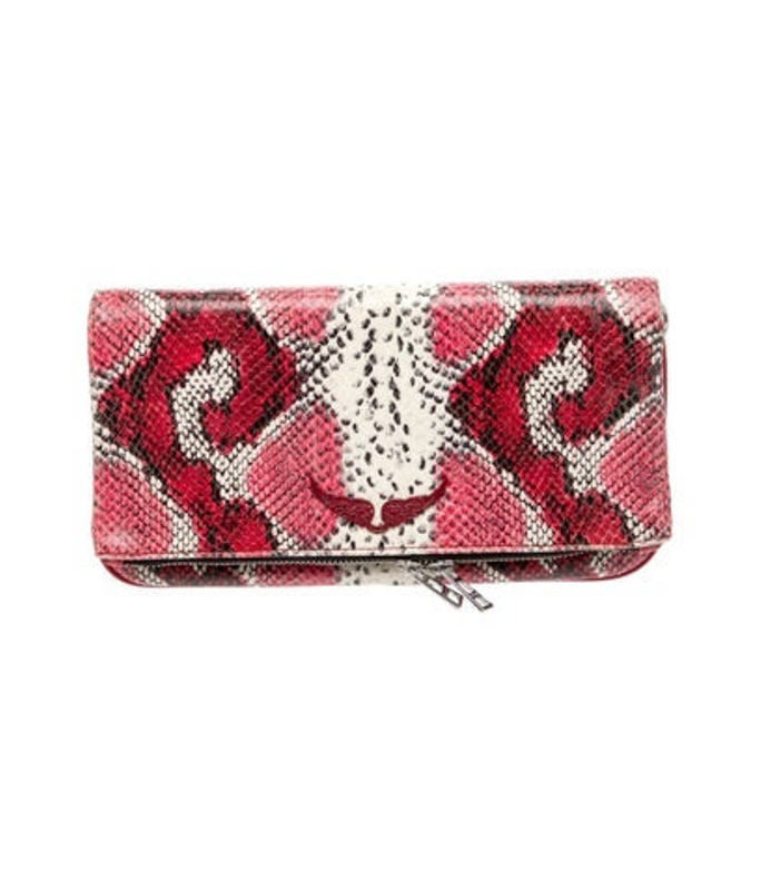 Zadig & Voltaire Voltaire Snakeskin Shoulder Bag