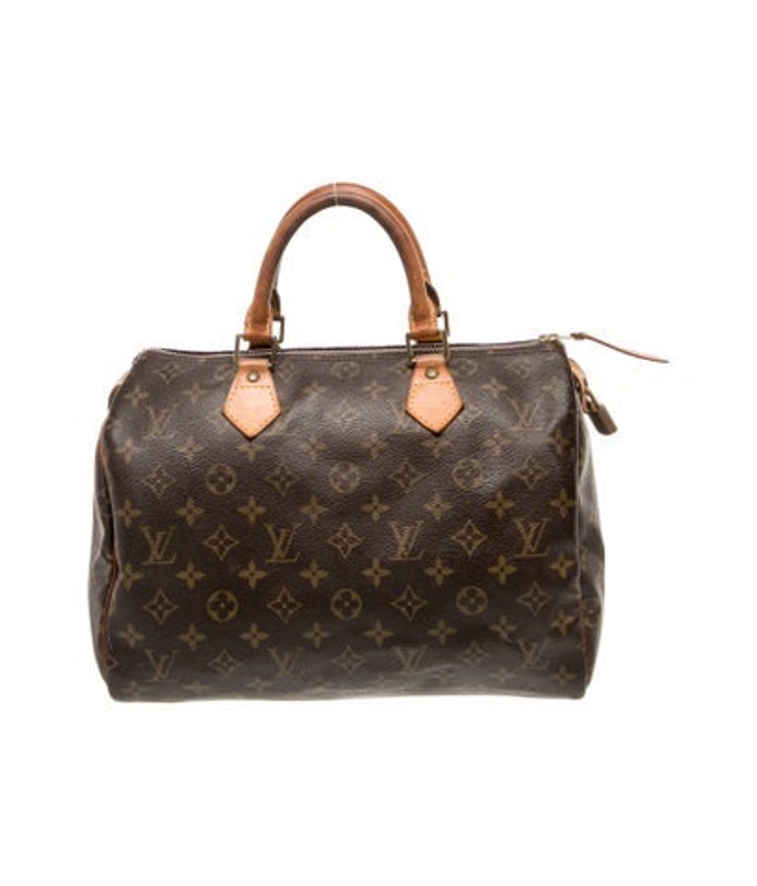 Louis Vuitton Vuitton Lv Monogram Speedy 30