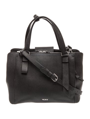 Leather Top Handle Bag