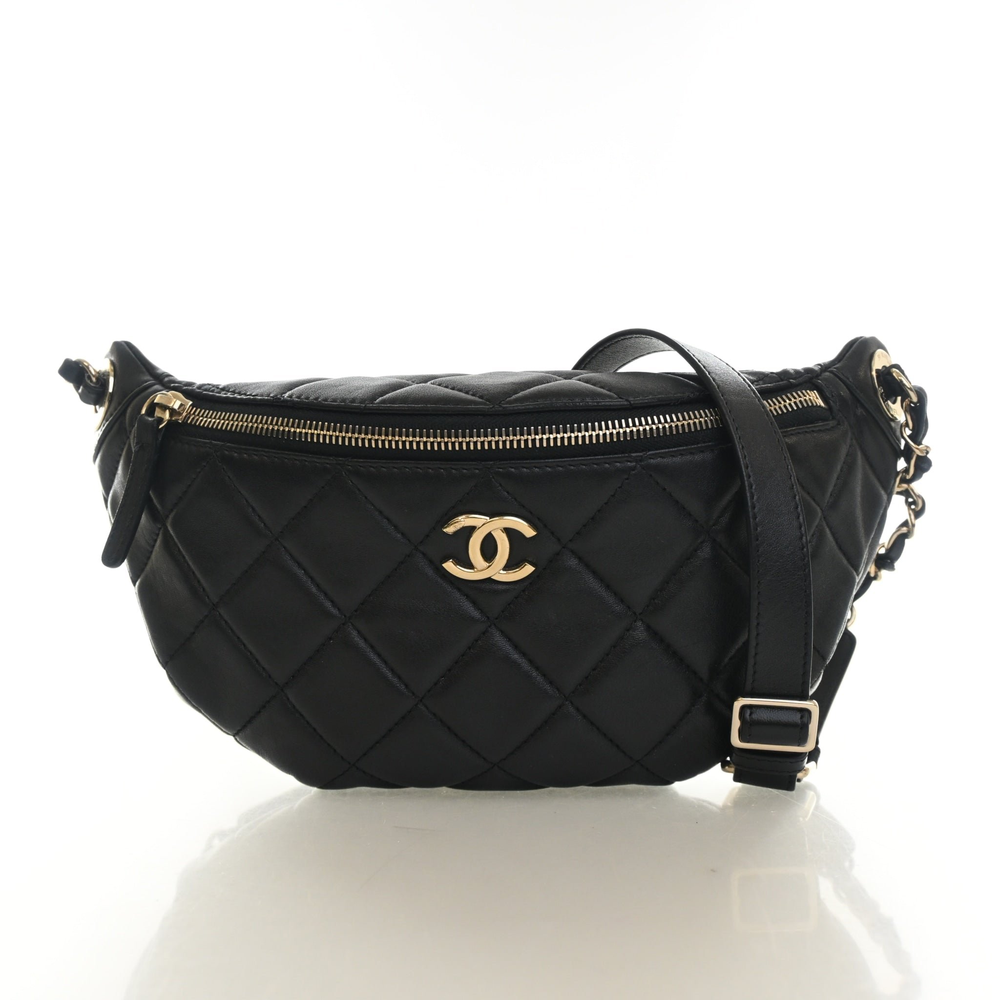 Chanel Lambskin CC Waist Bag