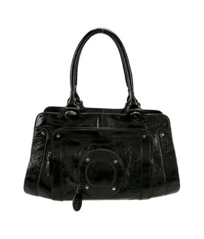Roger Vivier Vivier Leather Shoulder Bag