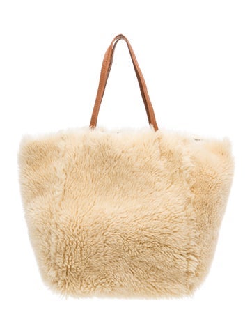 Shearling Cabas Phantom