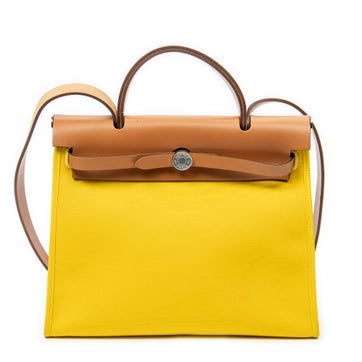 Hermes Canvas Herbag Zip