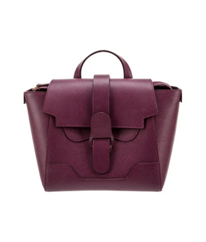 Senreve Leather Top Handle Bag