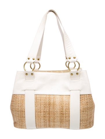 Raffia Shoulder Bag