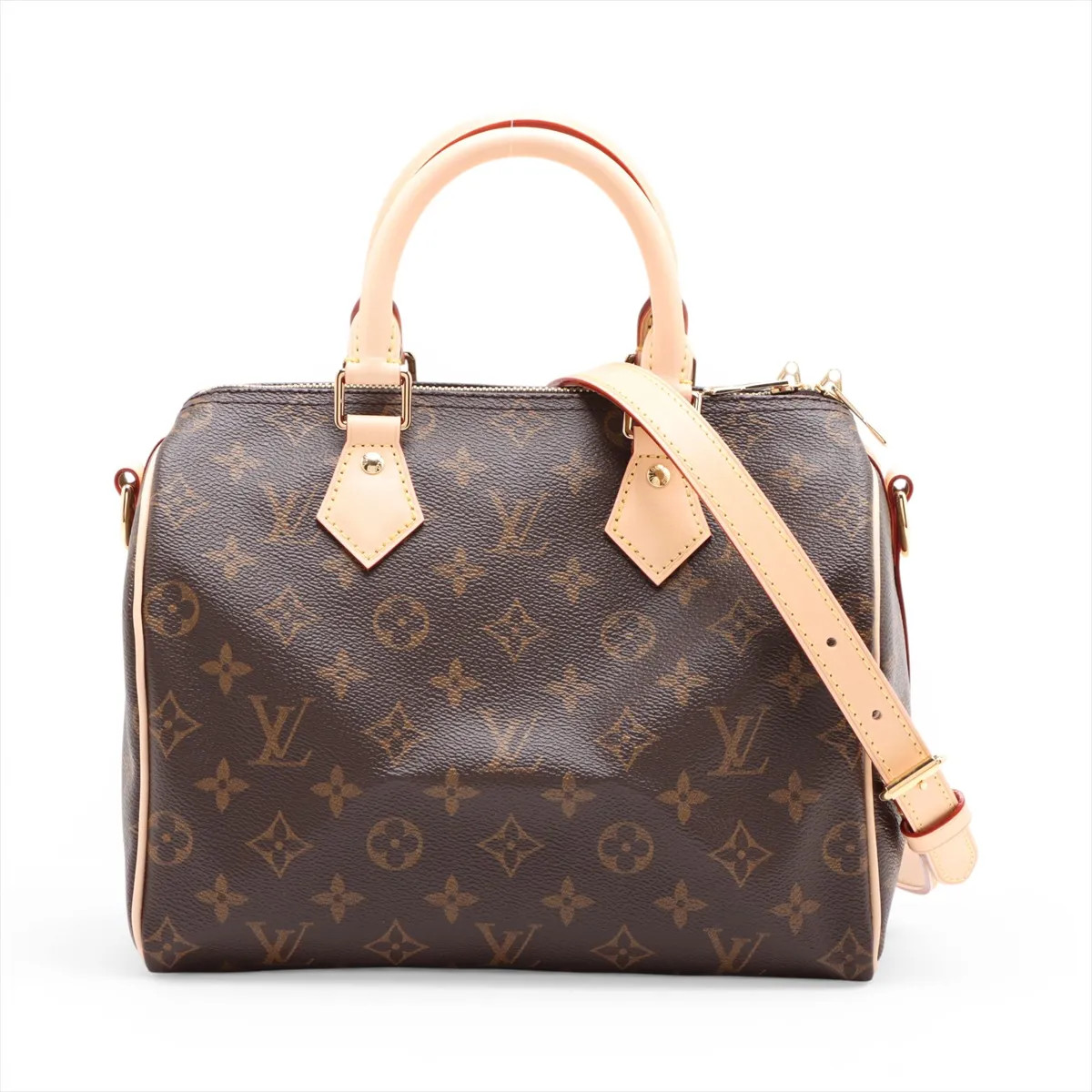 Louis Vuitton Monogram Speedy Bandoulière 25 M46977 Brown There was an RFID resp
