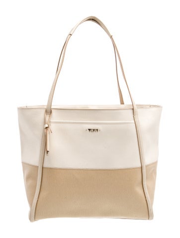 Tumi Leather Tote