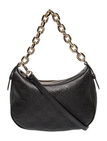 GG Signature Shoulder Bag Medium