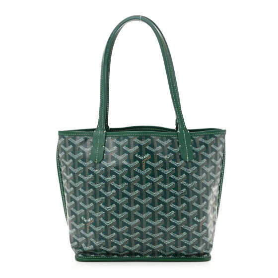 Goyard Goyardine Reversible Mini Anjou Green