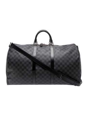 Damier Graphite Keepall Bandouliere