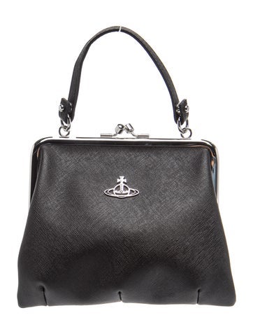 Vivienne Westwood Leather Top Handle Bag